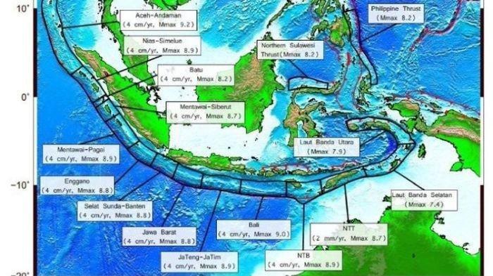 BMKG Sebut Gempa Megathrust di Indonesia Tinggal Tunggu Waktu, apa penyebannya