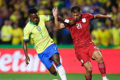 Rodrygo mencetak gol kemenangan Brasil atas Ekuador.