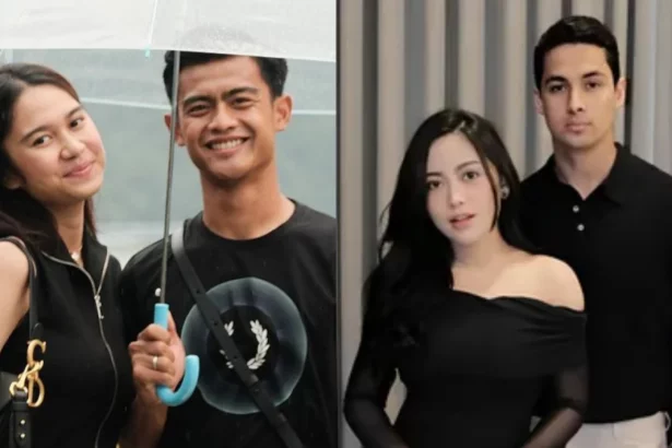 Azizah Salsha istri Pratama Arhan (kiri), Salim Nauderer pacar Rachel Vennya (kanan)/i